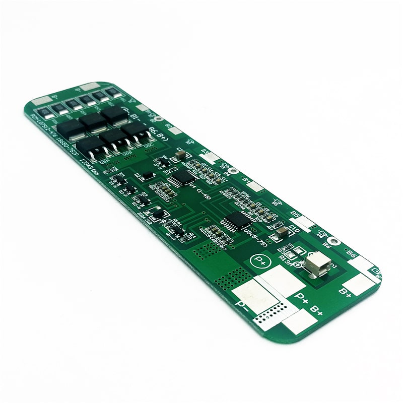 7s2p 15A PCM BMS for 24V 25.2V 25.9V Li-ion/Lithium/ Li-Polymer 21V 22.4V LiFePO4 Battery Pack Size L123*W34*T5mm (PCM-L07S12-476)