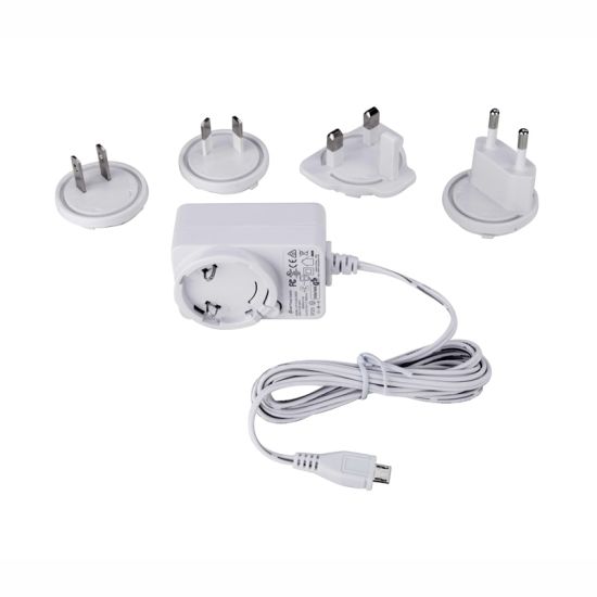 New products interchangeable plug Adapter EU/US/UK/AU/CN standard 24V 0.5a 12W power supply