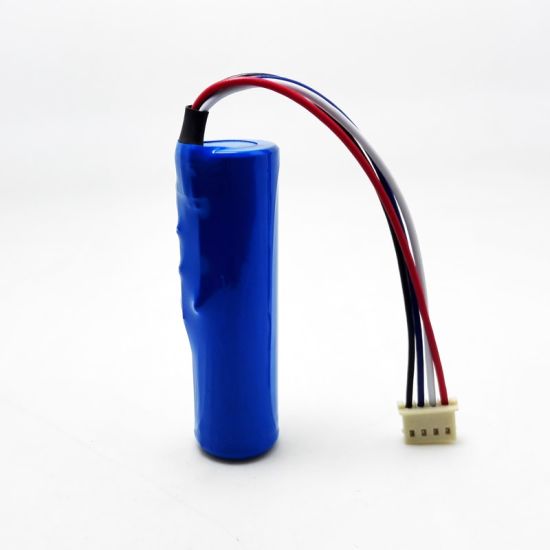 3.6V 3.7V 18650 2200mAh rechargeable lithium ion battery pack with NTC output wire
