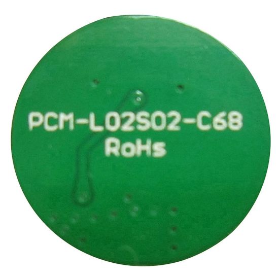 2s 2A Circular PCM BMS for 7.2V 7.4V 18650/18500/14500 Li-ion/Lithium/ Li-Polymer 6V 6.4V LiFePO4 Battery Pack Size Φ 14mm (PCM-L02S02-C68)