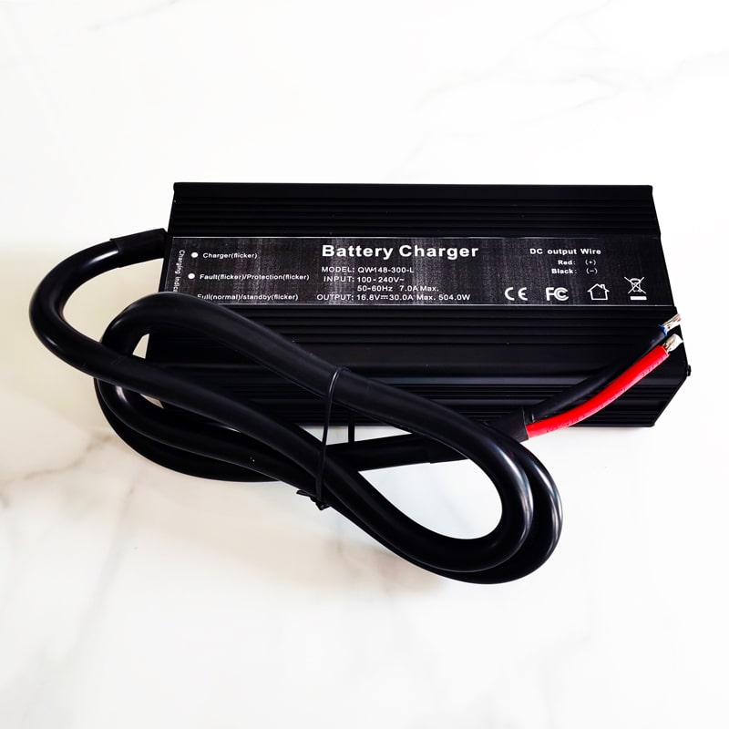 Factory Direct Sale 43.2V 43.8V 14a 600W charger for 12S 36V 38.4V LiFePO4 battery pack with PFC