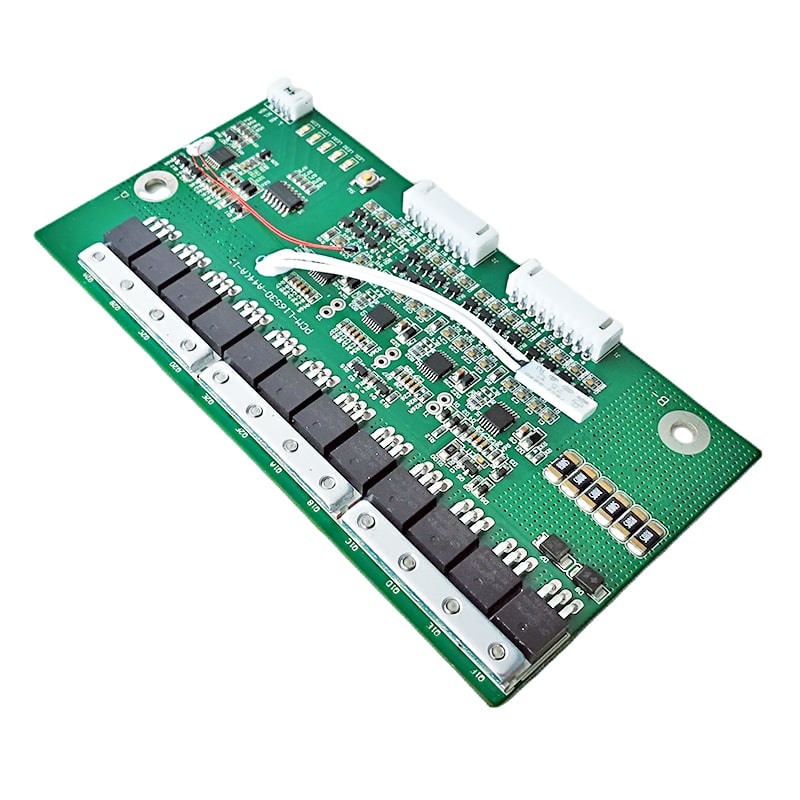 8s-16s 24V/36V/48V/60V 30a BMS for 57.6V 59.2V Li-ion/Lithium/Li-Polymer 48V 51.2V LiFePO4 Battery Pack with Hdq, I2c and Bluetooth