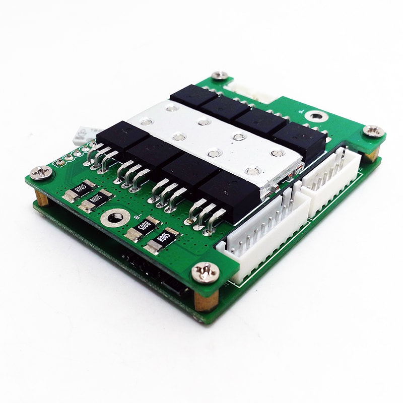 6s-16s 24V/36V/48V/60V 20a BMS for 57.6V 59.2V Li-ion/Lithium/Li-Polymer 48V 51.2V LiFePO4 Battery Pack Size L70*W55*T20mm