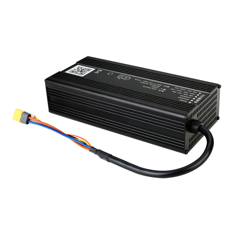Factory Direct Sale 71.4V 5a 360W charger for 17S 60V 62.9V Li-ion/Lithium Polymer battery with CANBUS communication protocol