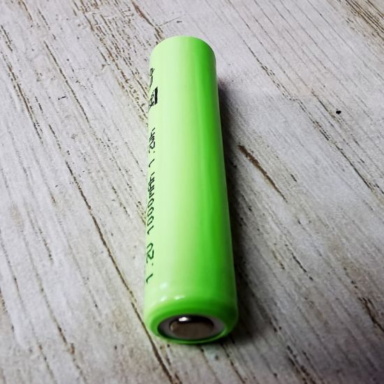 Flat Top 1.2V AAA NiMH Rechargeable Battery(1000mAh)