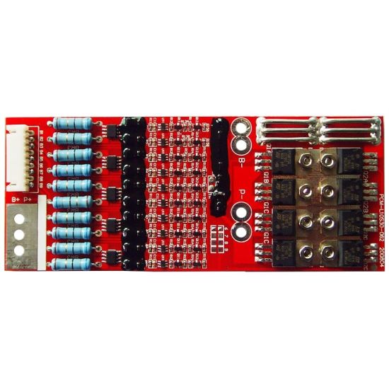10s 16A PCM BMS for 36V 37V Li-ion/Lithium/ Li-Polymer 30V 32V LiFePO4 Battery Pack Size L145*W59*T9mm (PCM-L10S30-062)