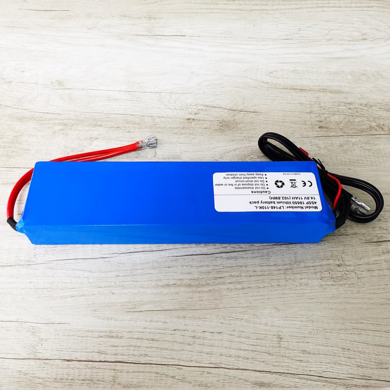 4S5P 12V 14.4V 14.8V 18650 11000mAh 11Ah High rate discharge rechargeable lithium ion battery pack with PCM and connectors