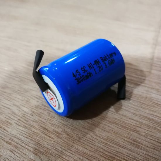 1.2V Sc NiMH Rechargeable Battery with Soldering Lugs (3000mAh)