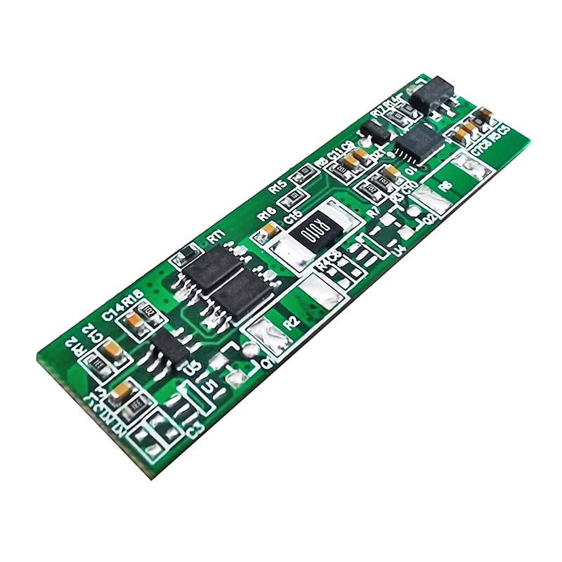 2s 4A BMS for 7.2V 7.4V Li-ion/Lithium/Li-Polymer 6V 6.4V LiFePO4 Battery Pack with I2c Protocol Size L39*W12*T3mm (PCM-L02S04-996)