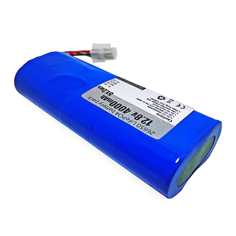 4S1P 12V 12.8V 26650 4Ah/4000mAh rechargeable Lifepo4 LFP battery pack With SMBus protocol