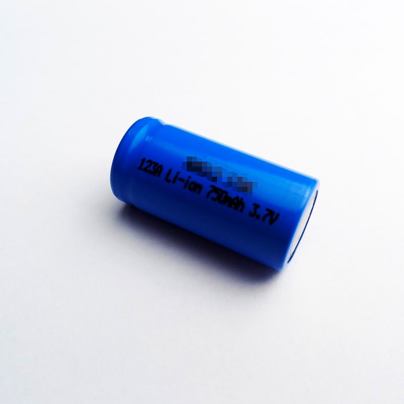 TipTop 3.6V 3.7V CR123A ICR16340 ICR17335 750mAh rechargeable lithium ion Cell