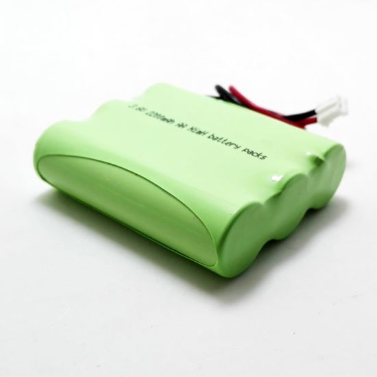 3.6V 2200mAh AA Ni-MH Rechargeable Battery Pack for Emergency light