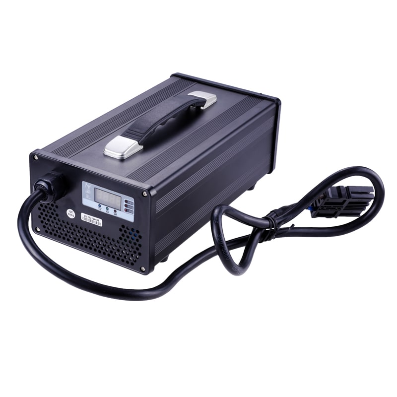 AC 220V Factory Direct Sale DC 71.4V 30a 2200W charger for 17S 60V 62.9V Li-ion/Lithium Polymer battery with CANBUS communication protocol