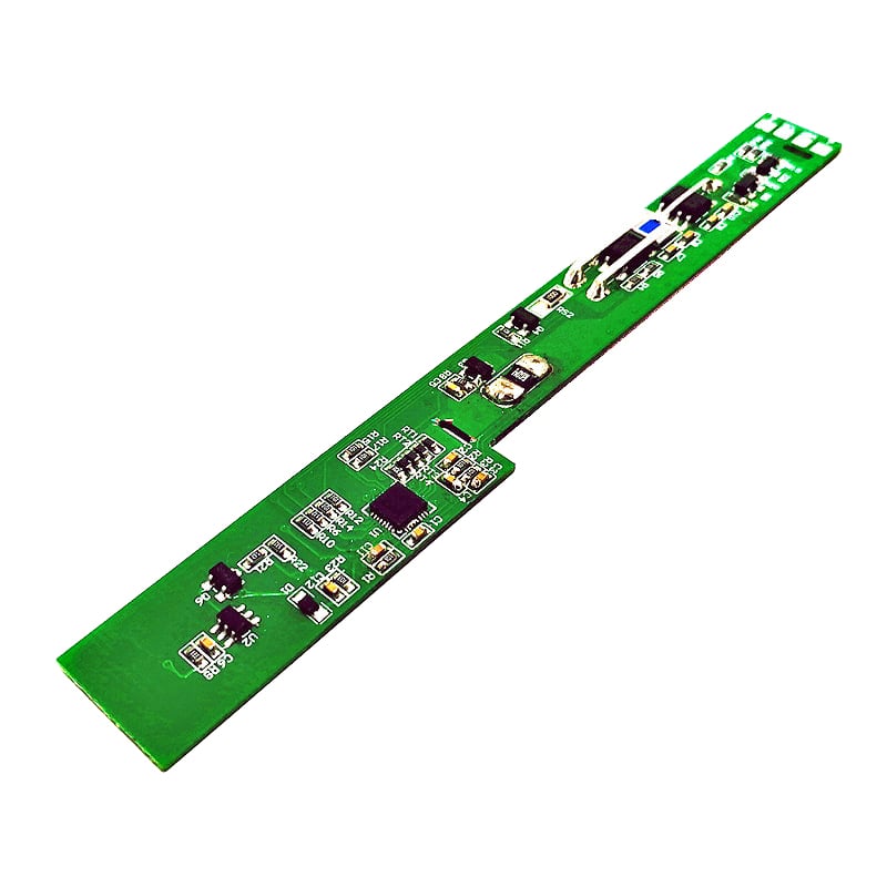 1s 3a BMS for 3.6V 3.7V Li-ion/Lithium/Li-Polymer 3V 3.2V LiFePO4 Battery Pack with SMBus Protocol Size L115*W15.5*T3.5mm (PCM-L01S03-C42)