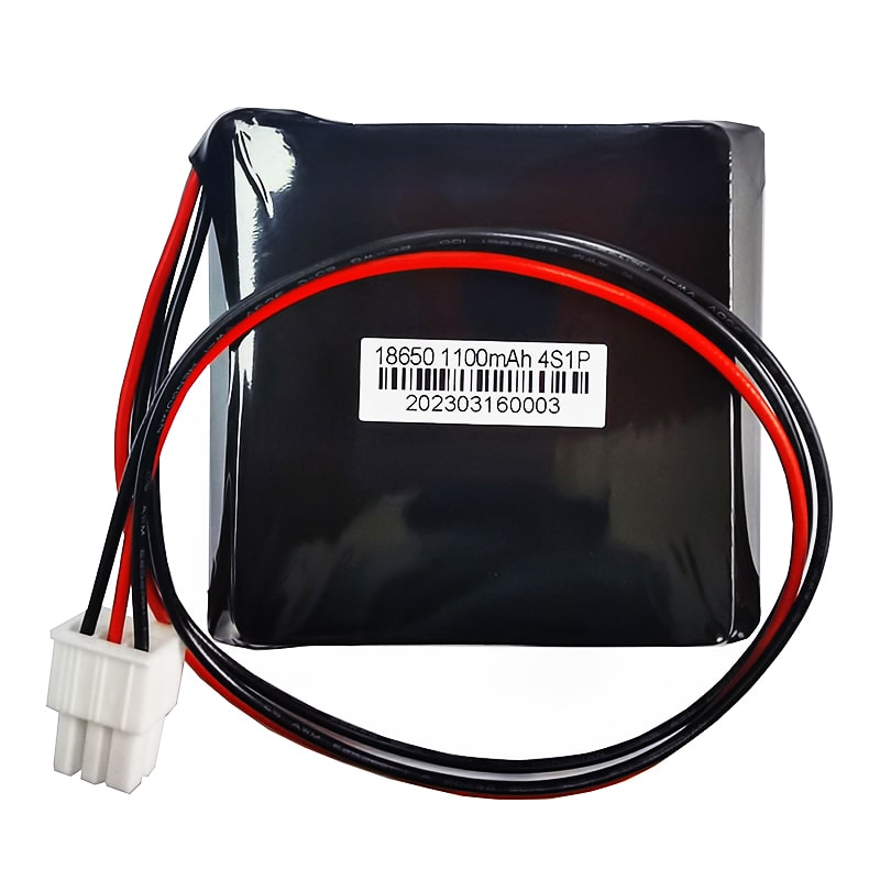 4S1P 18650 12V 12.8V 1100mAh rechargeable LiFePO4 power battery pack For Power tool