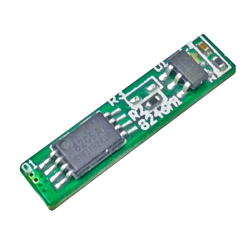 1s 2a Super Small BMS for 3.6V 3.7V Li-ion/Lithium/Li-Polymer 3V 3.2vlifepo4 Battery Pack Size L18*W4*T2mm (PCM-L01S02-E99)