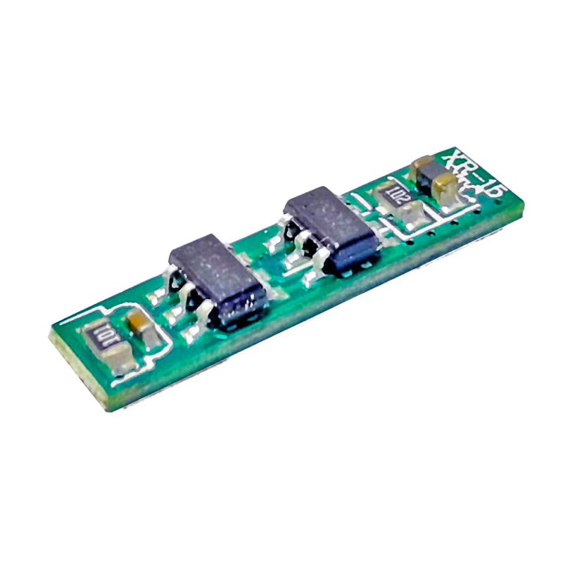 1s 1.5a Super Small BMS for 3.6V 3.7V Li-ion/Lithium/Li-Polymer 3V 3.2V lifepo4 Battery Pack Size L15*W3.5*T2mm (PCM-L01S02-J99)
