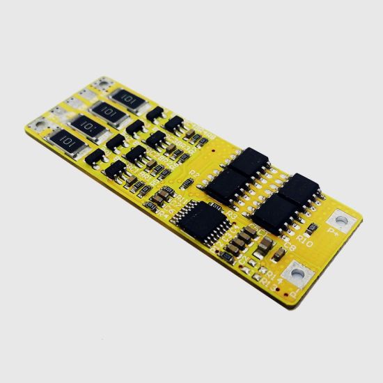 3s/4s 7A PCM BMS for 14.4V 14.8V Li-ion/Lithium/ Li-Polymer 12V 12.8V LiFePO4 Battery Pack Size L40*W30*T4mm (PCM-L04S07-D36)
