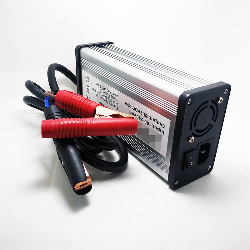 AC 220V Factory Direct Sale DC 28.8V 29.2V 30a 900W charger for 8S 24V 25.6V LiFePO4 battery pack