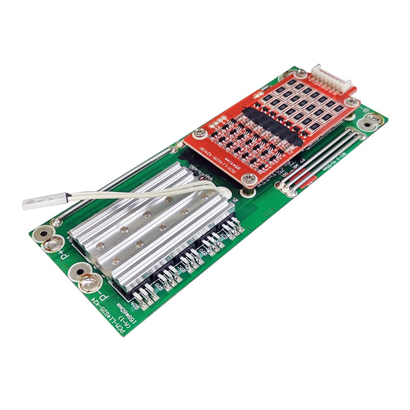 5s-14s 24V/36V/48V 25a BMS for 50.4V 51.8V Li-ion/Lithium/Li-Polymer 42V 44.8V LiFePO4 Battery Pack with Temperature Switch