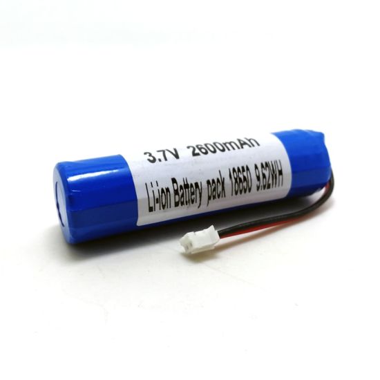 3.6V 3.7V 18650 2600mAh Rechargeable Li-ion Lithium Battery Pack