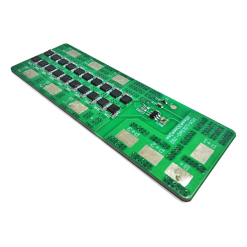 1s 60a Protection board BMS for 3.6V 3.7V 18650 26650Li-ion/Lithium/Li-Polymer 3V 3.2V LiFePO4 Battery Pack Size L65*W30*T3mm