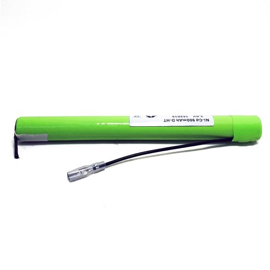 3.6V 900mAh AA Ni-Cd Rechargeable Battery Pack for Emergency light