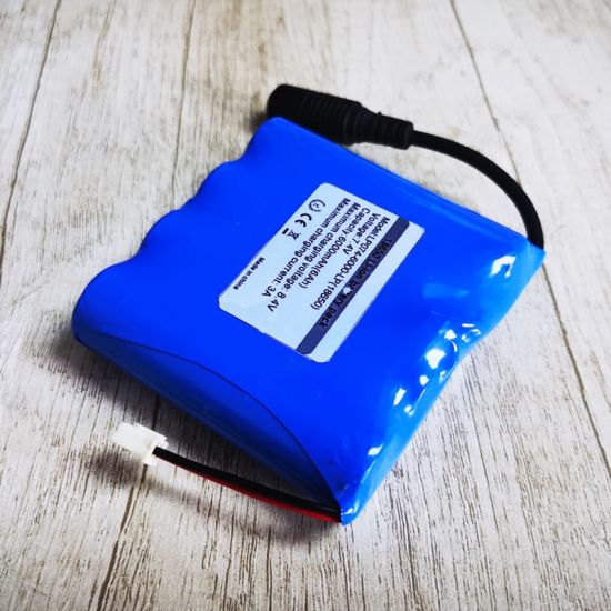 7.2V 7.4V 2s2p 18650 6000mAh 6ah Rechargeable Lithium Ion Battery Pack with PCM and Connector
